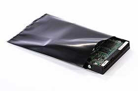Black conductive bag